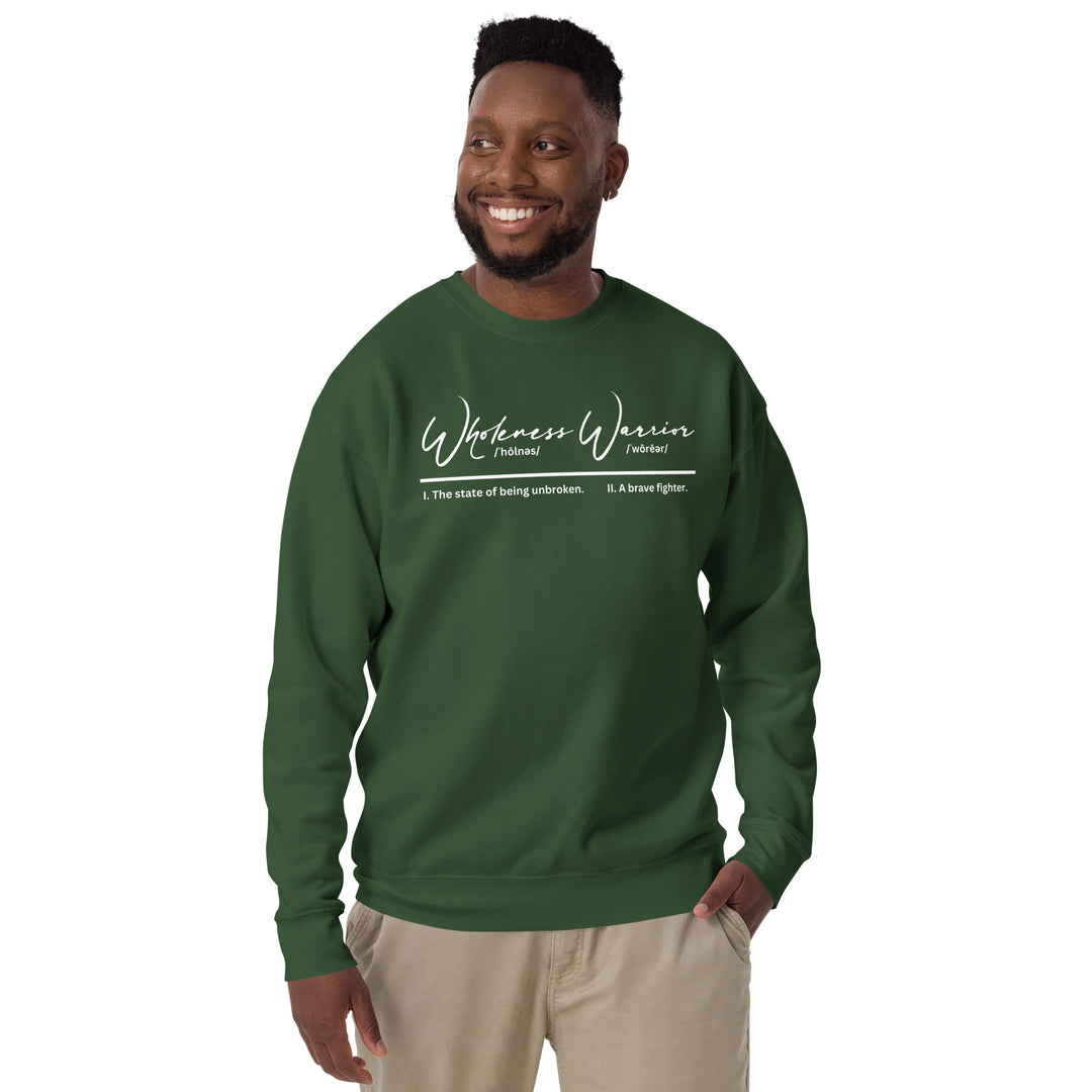 Signature Definition Sweatshirt ~ Unisex ~ White