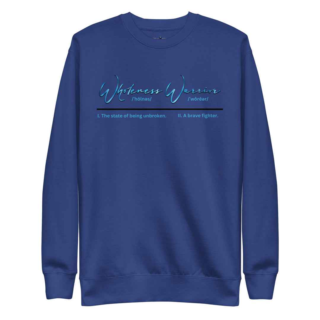 Signature Definition Sweatshirt ~ Unisex ~ Cobalt Blue